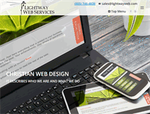 Tablet Screenshot of lightwayweb.com